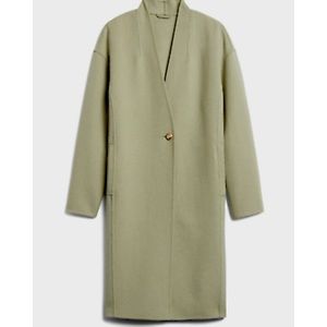 BR double-faced cocoon coat